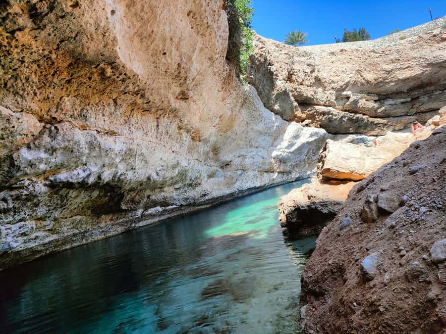 Wadi Shab &Bimmah Sinkhole &Heart shaped Cave &Pebble Beach - Why Wadi Shab is the real star