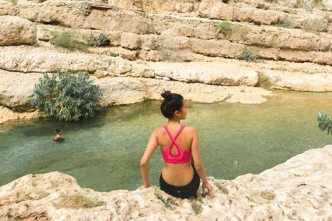 Wadi Shab full day tour (Muscat tours):Oman Shore excursions - Swimming to the cave and waterfall
