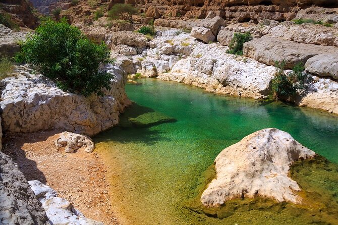 WADI SHAB - Muscat, Oman - The ride from Muscat in a private vehicle