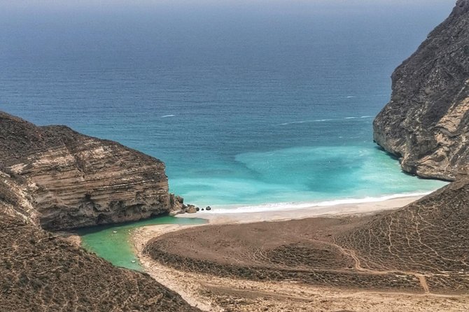 West Salalah, Al Mughsail Beach, White Beach, Frankincense Tree (Half day Tour) - The Marneef blowholes and changing sea spray