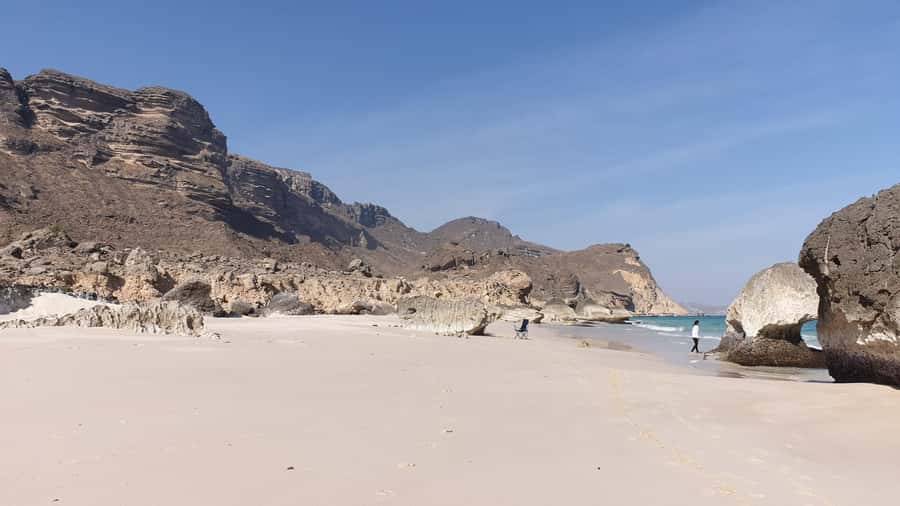 West Salalah: Caribbean of the Orient Fazayah Beaches & City - Al Gharf Farm and the old falaj system