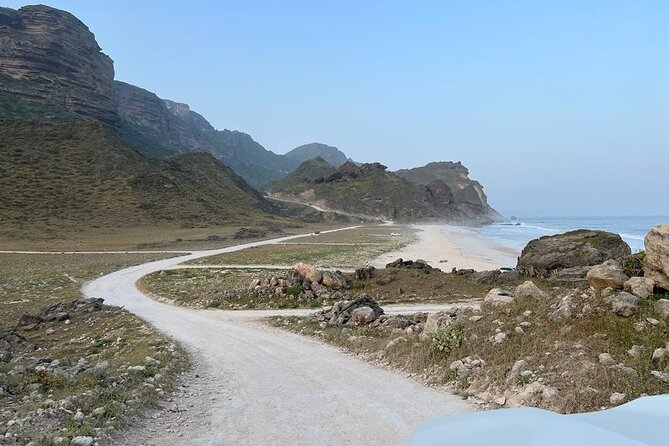 West Salalah Tour - Caribbean of Orient - Fazayah Beach with City - Coconut Beach, the Sultan Palace, and farm stops